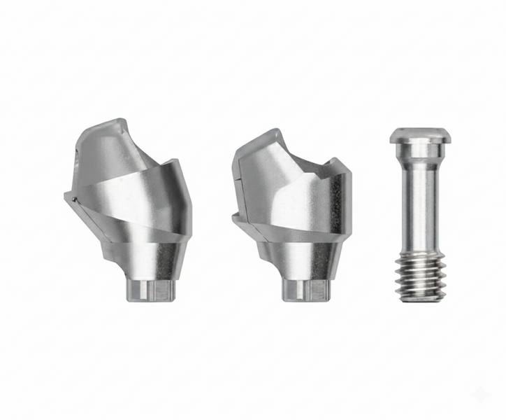 Абатмент Multi-Unit кутовий 17&deg; G-Diff, ясенева висота 2,5 мм, діаметр 4,8 мм AMA-2517 фото
